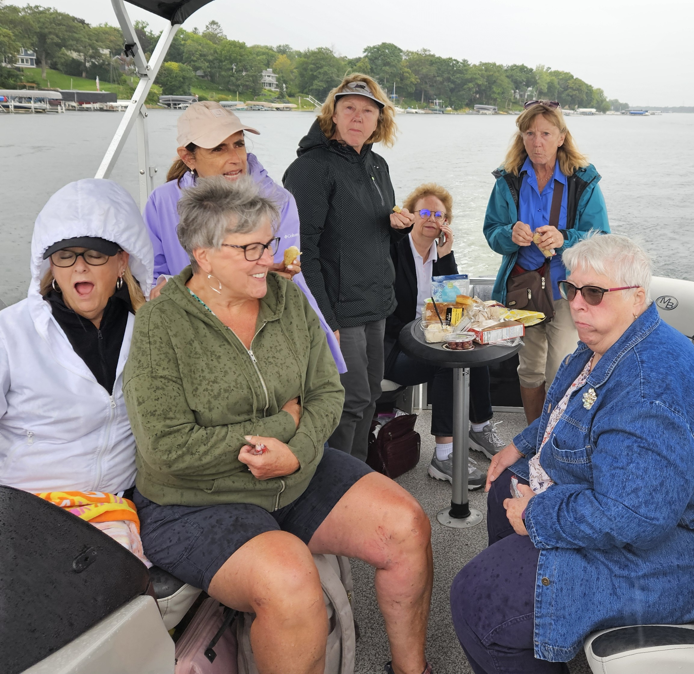 Pontoon ride on White Bear Lake 8/22/24