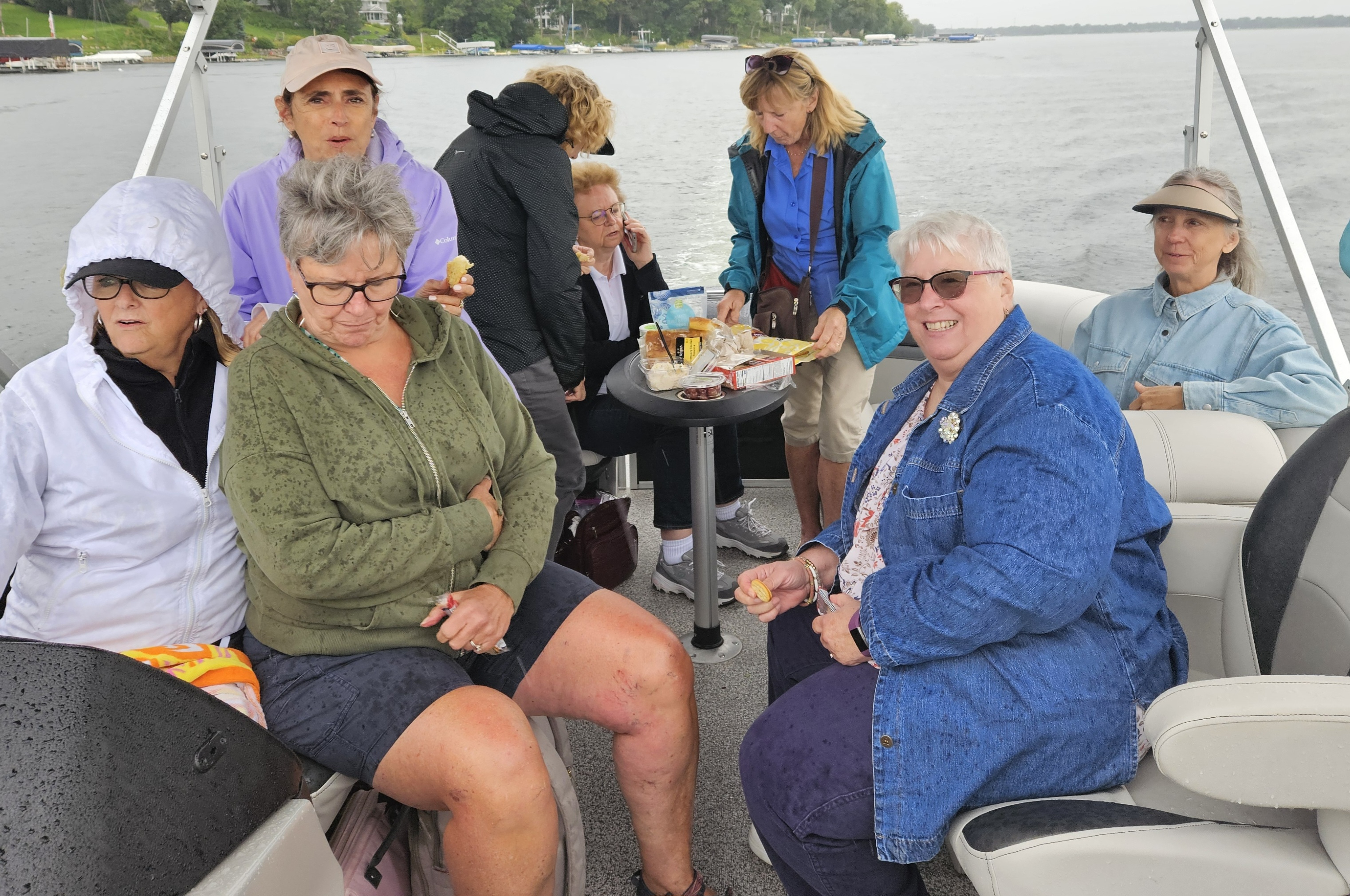 Pontoon ride on White Bear Lake 8/22/24